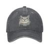 Silly Cat Meme Funny Baseball Cap Classic Distressed Washed YK Kitty Snapback Hat Unisex Outdoor Workouts Adjustable Hats Cap