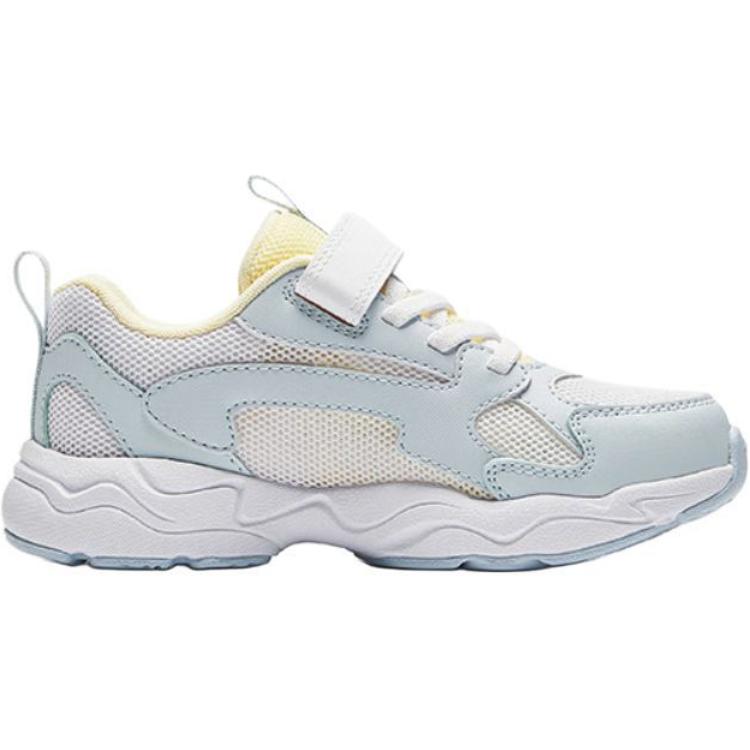 Anta Comfortable Versatile Non-Slip Wear-Resistant Low-Top Casual Shoes Kids sneaker White Blue 322439922-4