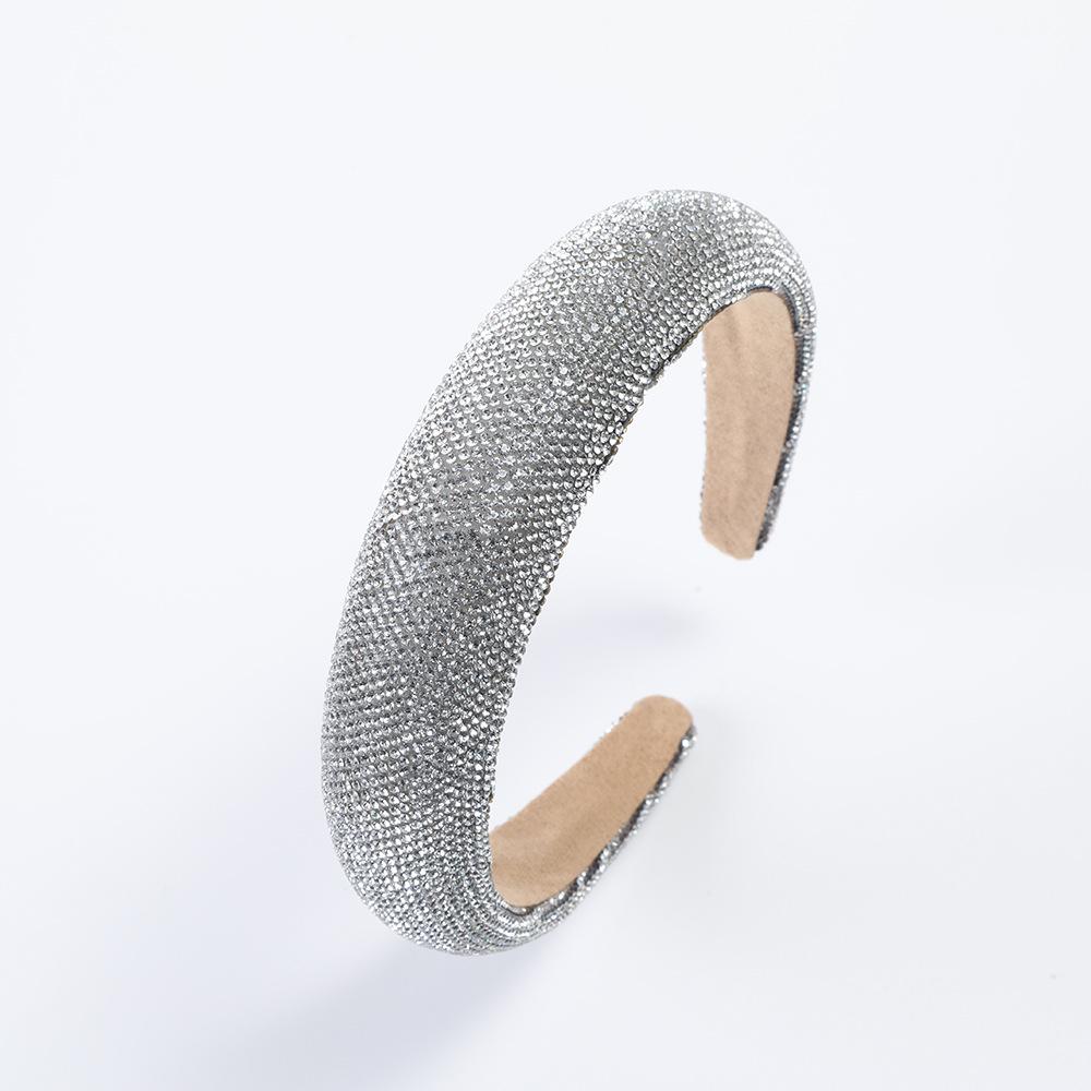 Full Of Diamonds, Super Glitter Temperament Headbands, Fashionable And Versatile, Colored Diamonds, Pressed Headbands, Simple Personality