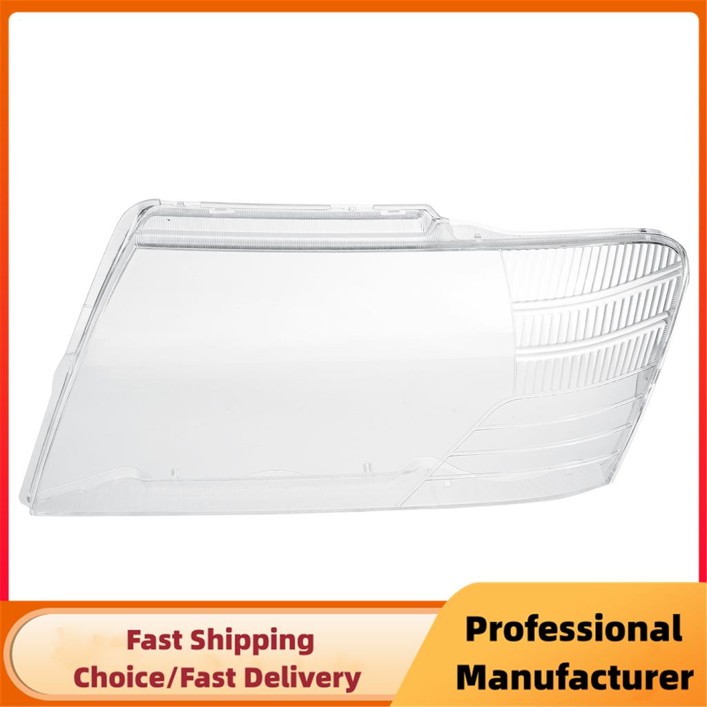 For Mitsubishi Pajero V73 V75 V77 2003 2004 2005-2011 Left/Right  Headlamps Lens Cover Transparent Lampshade