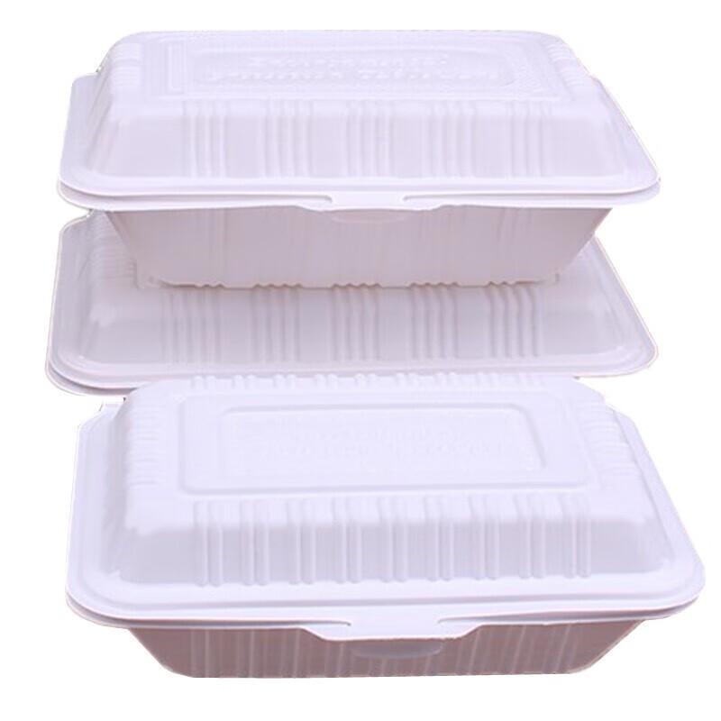 Homeglen Disposable Biodegradable Plastic Food Containers