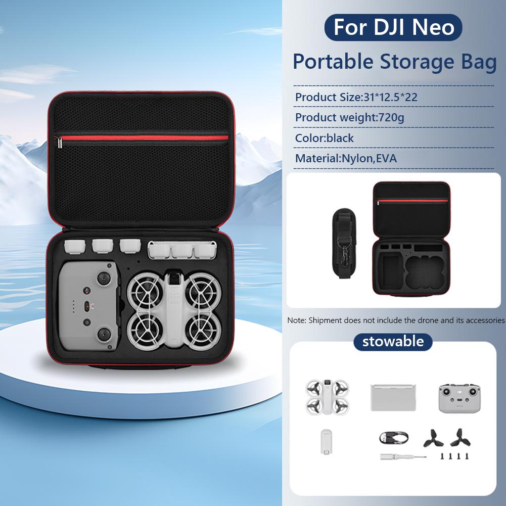Carrying Case Protective Travel Shoulder Bag Storage Bag Portable Handbag for DJI Neo Drone Accessories