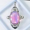 56 Ct Natural Opal Certified 925 Sterling Silver Oval Cut Pendant Best For Gift AI-158-NS