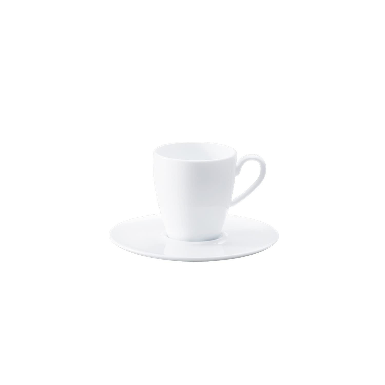 

Noritake Grandir Demitasse Cup, 110cc, Microwave and Dishwasher Safe, White, Fine Porcelain (Premium White), 1657L/94992C