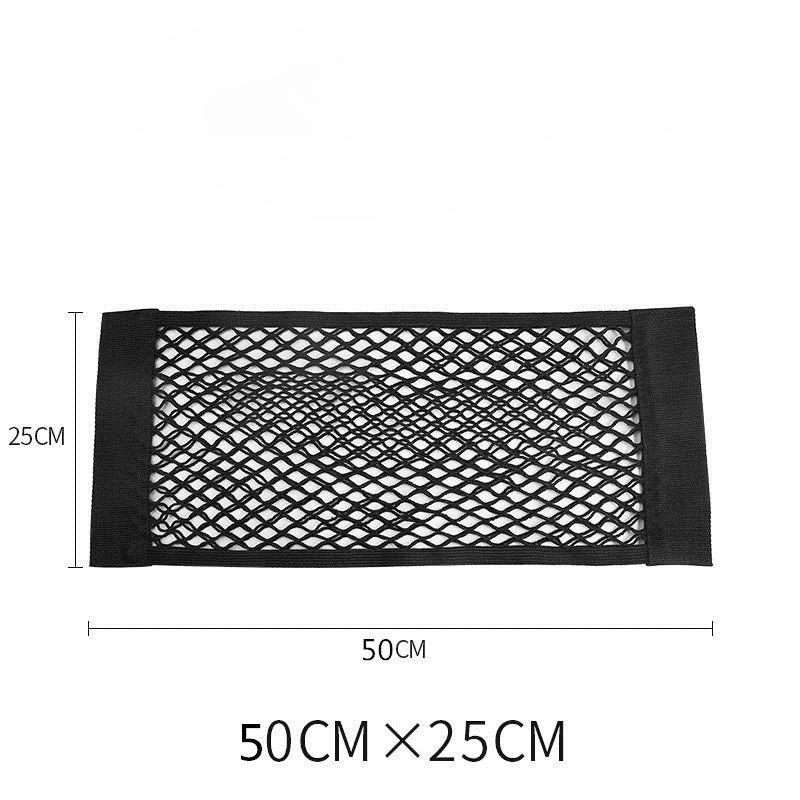 Auto Stamm Lagerung Tasche Nylon Mesh Netze Auto Zurück Hinten Trunk Organizer Elastische Schnur Gepäck Net Halter Tasche Fahrzeug Liefert