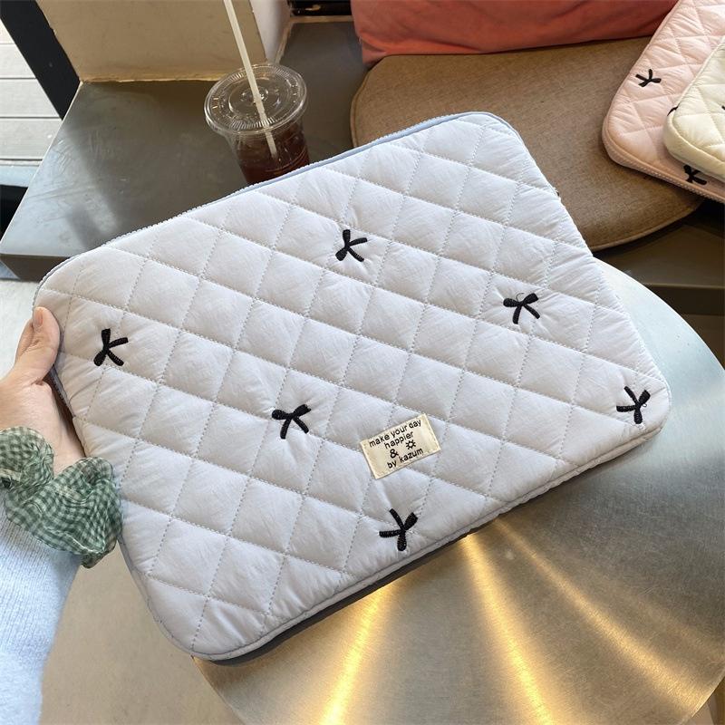 Tablet Storage Bag, Laptop Storage Bag, Soft Bag, Bow-Tie Laptop Protective Case, Shockproof Inner Sleeve