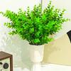 Fake Plant Vivid Anti-fading Easy Care Artificial Simulation Eucalyptus Leaf Festival Decoration for Indoor