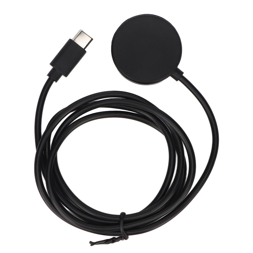 Smart Watch Charger Magnetic USB C with 3.3ft Cable Black Smartwatch Charging Dock for Samsung Galaxy Watch 5 Pro