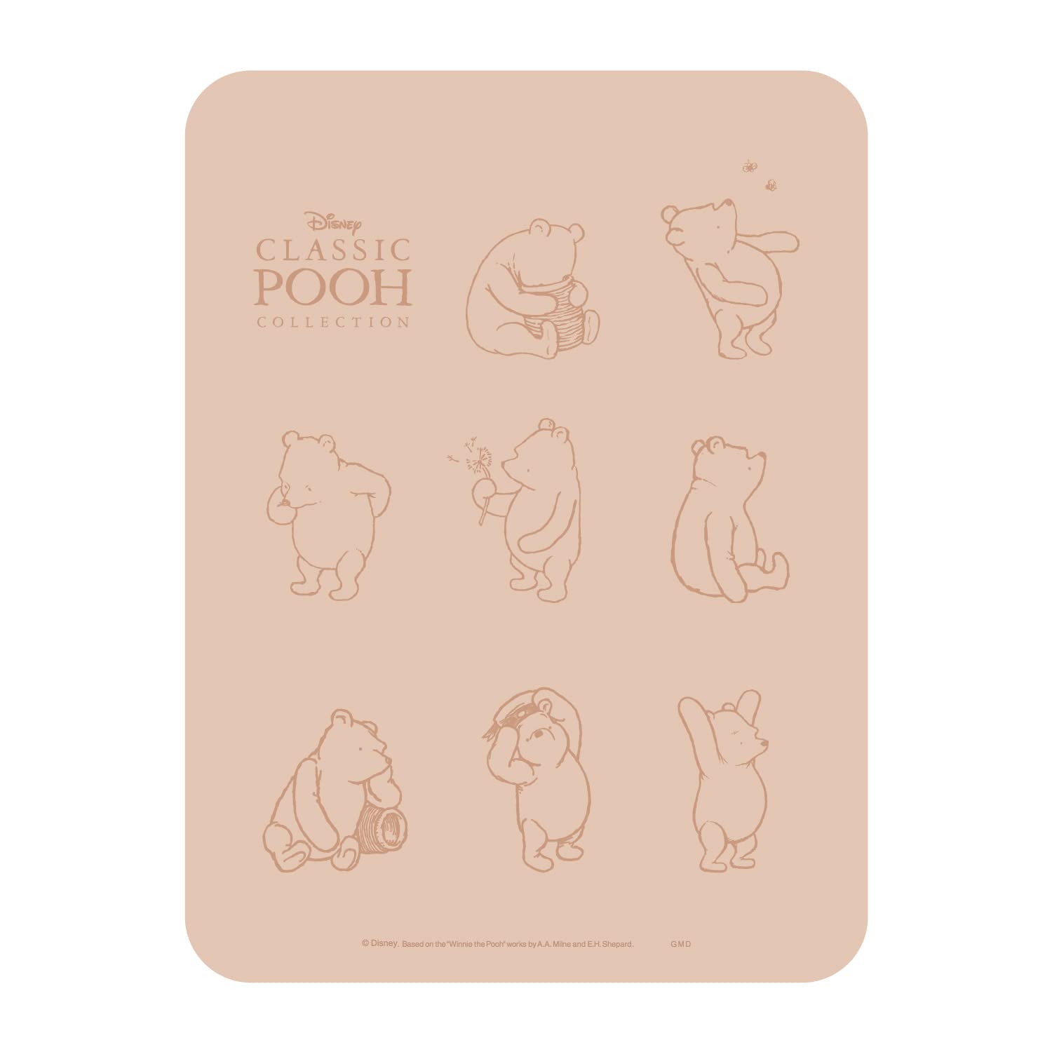 

Gourmandies Disney Pad Winnie the Pooh Character/Mouse DNG-06A