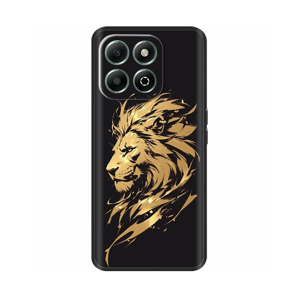 Handyhülle Für Honor X6b Hülle Schmetterling Flüssigsilikon Vollschutz Rückseite Für Honor X6b X 6b HonorX6b JDY-LX1 JDY-LX2