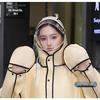 Unisex Full-Body Raincoat for Electric Vehicles with Transparent Brim
