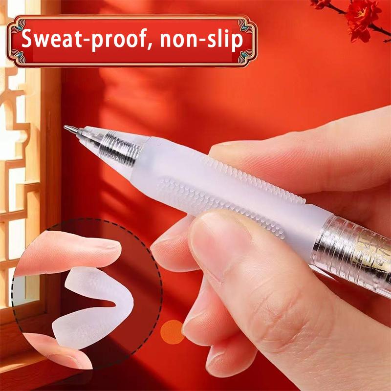 M&G Gel Pen 0.5mm Black Ink Retractable Smooth Writing Click Stress Relief Spinner for School Office Supplies