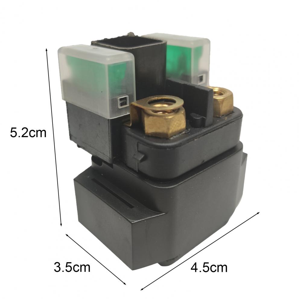 Starter Solenoid Relay High Performance Rust-proof Black Motorbike Starter Relay Switch 31800-47E00 31800-21E20 31800-06G00 for