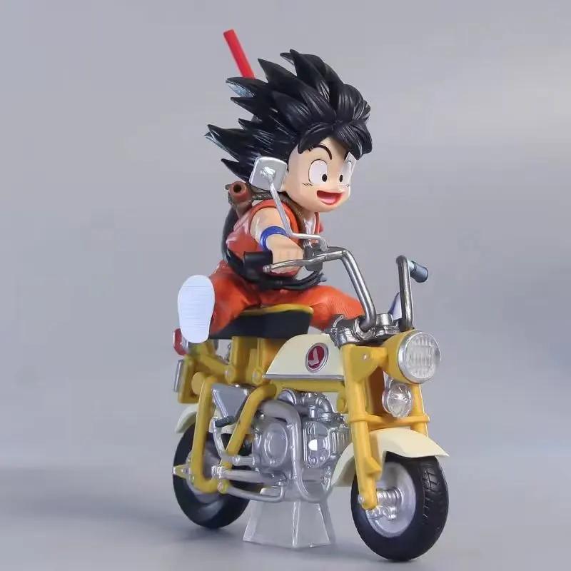 Neue 13cm Anime Figur Son Goku Meister Roshi Lokomotiven PVC Action Kame Sennin Motorrad Spielzeug für Kinder Sammler