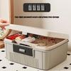 Privacy Protective Storage Box with Combination Lock for Secure Document and ID Organization Home or Work Daily Use