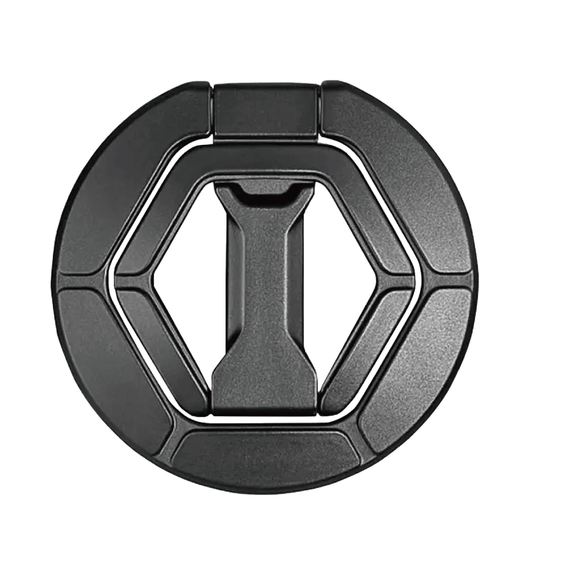 Hexagonal Magnetic Metal Phone Holder - Desktop Folding Design