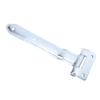 Trailer Door Strap Hinge 12 Inch Metal Trailer Door Offset Bent Hinge for Side Door Enclosed Cargo Utility