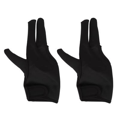 2 Piezas Guante de Peluquero de 3 Dedos Aislante Protector de Calor para Peinado para Herramientas de Peluquería