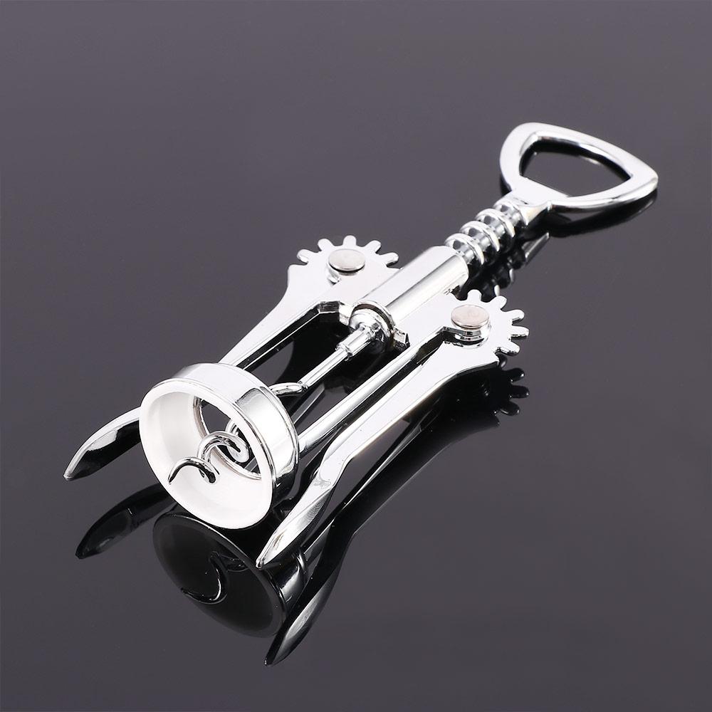 Red Wine Sommeliers Wing Type Bottle Openers Wine Cork Remover Corkscrews Kitchen Dining Bar Tool