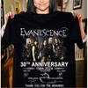 Neu! Evanescence 30. Jubiläum Schwarzes Shirt Unisex Konzert S bis 5XL SG013 Unisex T-Shirt