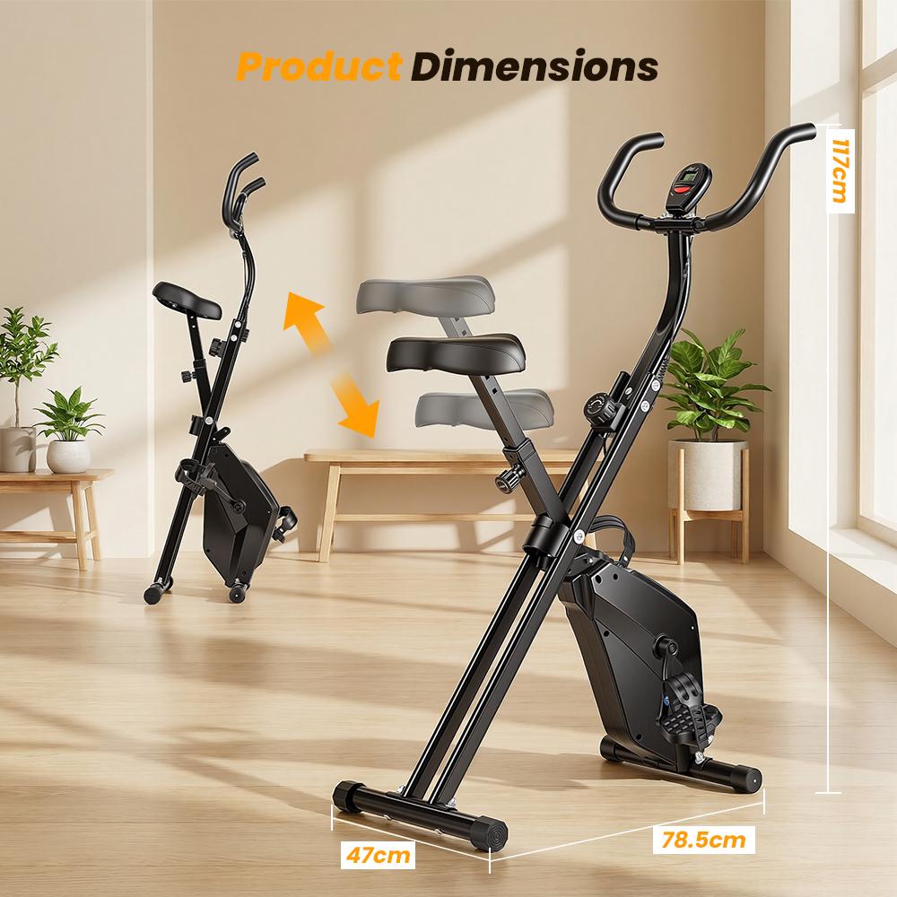 Indoor Exercise Bike YZJ-508 5 Levels Seat Adjustment 100 kg Maximum User Weight with Smart LCD Display