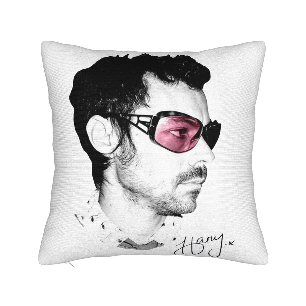Harrys Styles Pillowcase Double-Sided Printing Fabric Cushion Cover Decor Throw Pillow Case Cover Home Dropshipping 40*40Cm