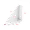 4pcs Angle Corner Brackets Fasteners Heavy Protector Right Triangular Angle Corner Stand Supporting Cabinet Furniture Hardware
