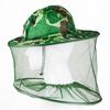 Outdoor Professional Mosquito Bug Insect Bee Resistance Net Mesh Head Face Protector Hat Cap