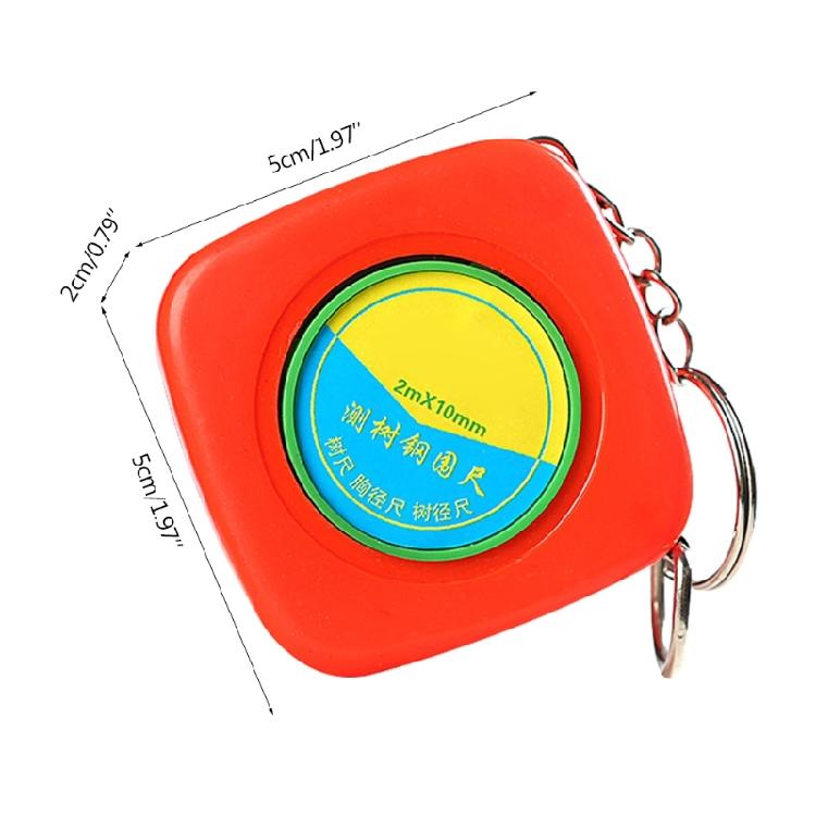 Professional Gardening Tree Ruler Meter Measuring Tool ABS Diameter Tape for Logging, Trees, Pipes