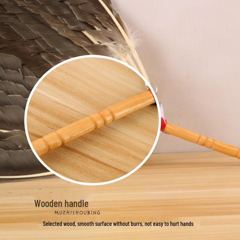 Portable Feather Hand Fan