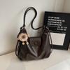 Feeling Retro Large-capacity Bag Women's New Autumn and Winter Commuting Double Shoulder Back Bag Single Shoulder Tote Bag