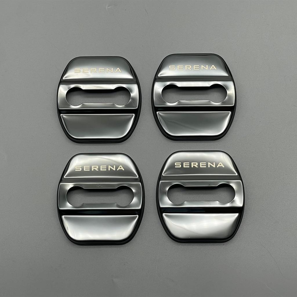 TADOKAPATU SNT-MGJ Nissan New Serena C28 Type Striker Cover Door Lock Cover Plating Accessories