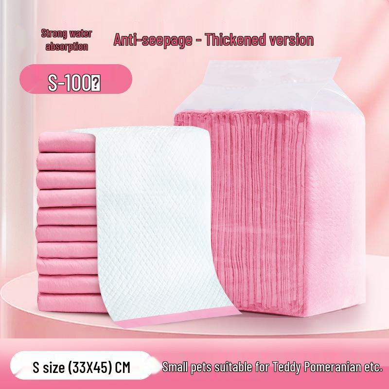 Thickened Disposable Dog Pee Pads - Deodorizing, Highly Absorbent, Large Size