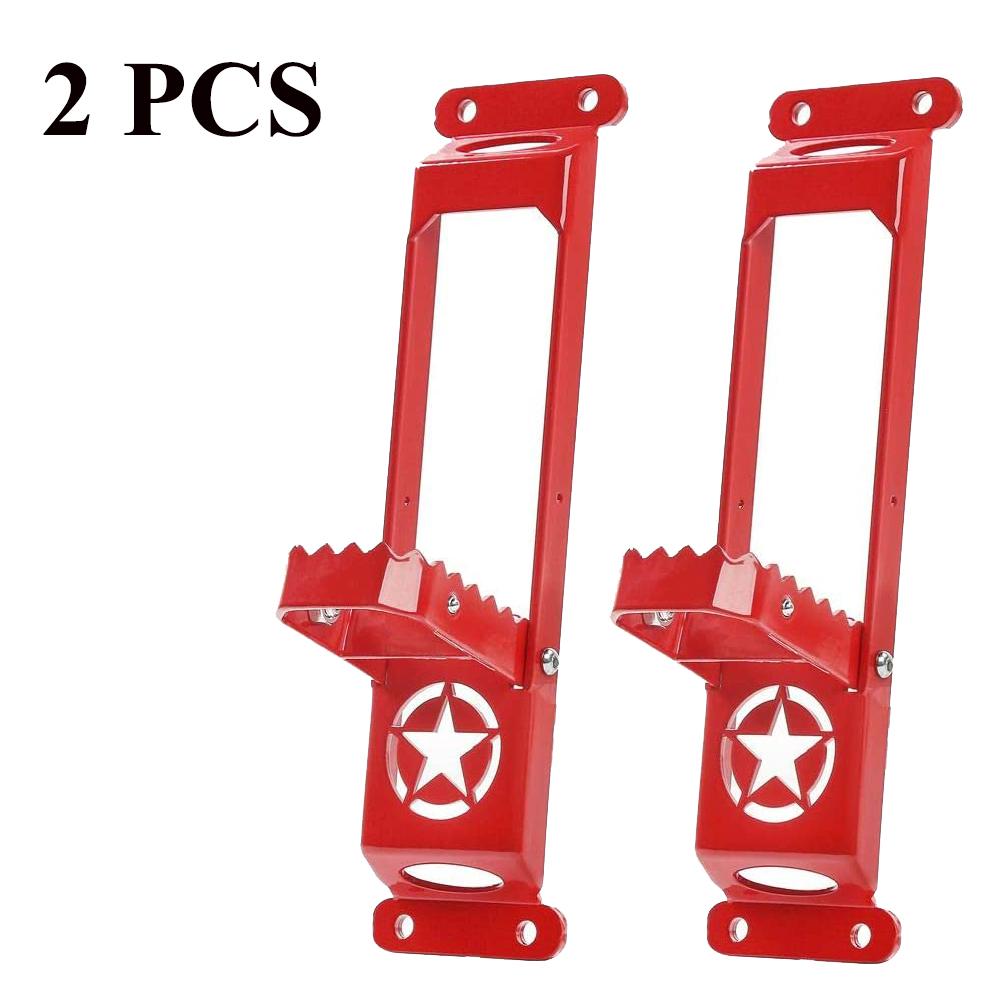 

Дверная петля, подножка, педаль для Jeep Wrangler JK JKU JL Unlimited Gladiators JT 2007-2024, автомобильные двери, металлические подножки, аксессуары