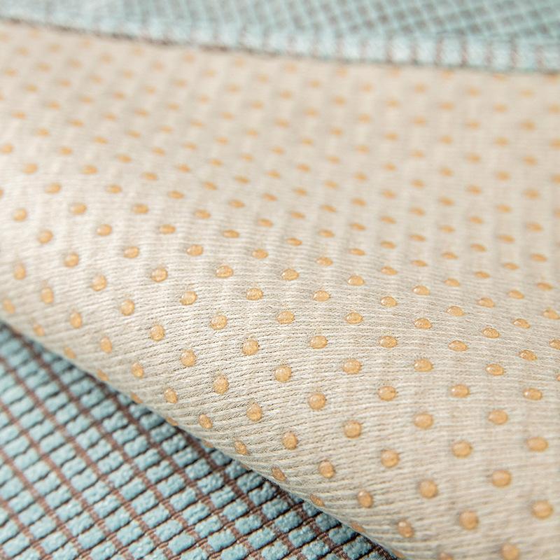 Capa de sofá de chenille para sala de estar, toalha de sofá antiderrapante, capa de sofá jacquard, 4 estações, tapete de canto em forma de L, almofada de assento para casa