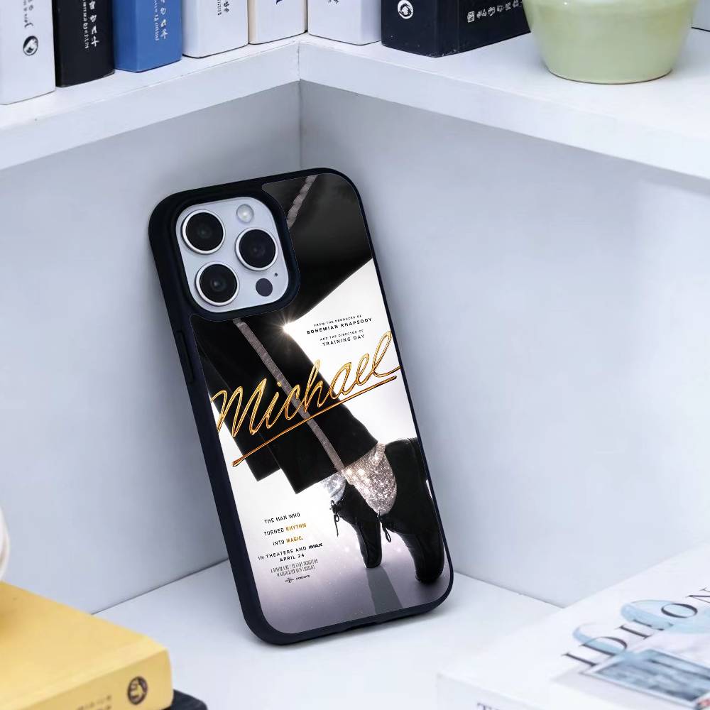 Singer Michael J-Jackson  Phone Case For iPhone 14,16,15,13,17,12,Plus,Pro,Max Magnetic For Magsafe Frosted Cover