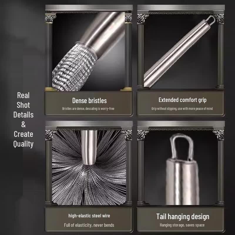 SPSR Stainless Steel Long Handle Pot Brush