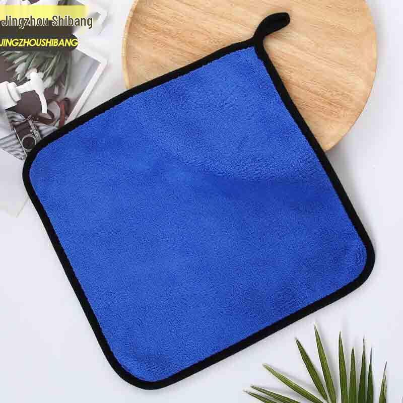 Double-Sided Coral Fleece Car Cleaning Towels