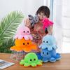 Doublesided Flip 203040cm Plush Toy Marine Stuffed Doll
