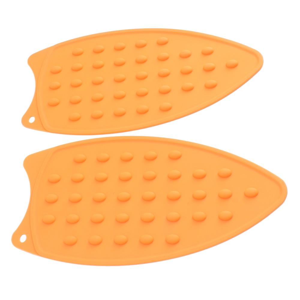 2Pcs Silicone Silicone Iron Mat Flexible Multi-purpose Iron Mat Ironing Board Mat Daily Use