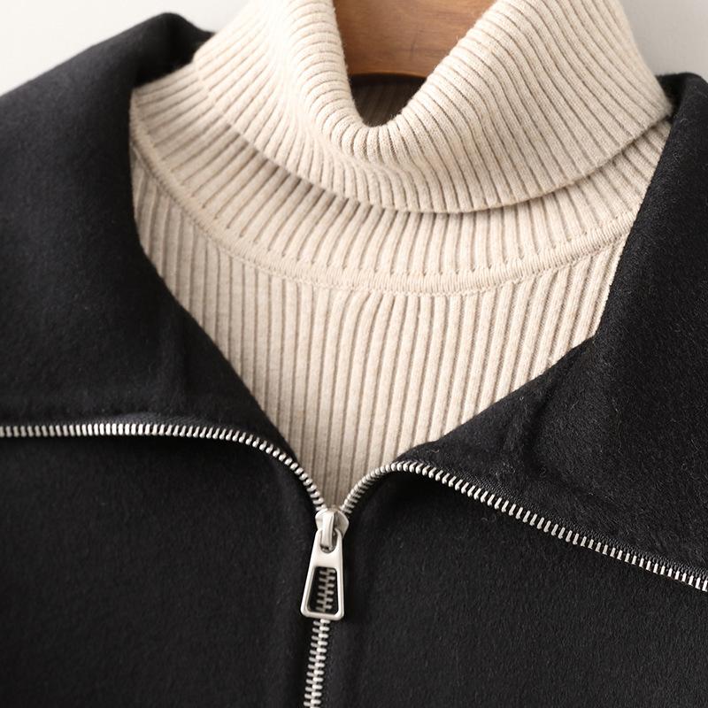 Cashmere coat women's short spring new coat small wool coat women