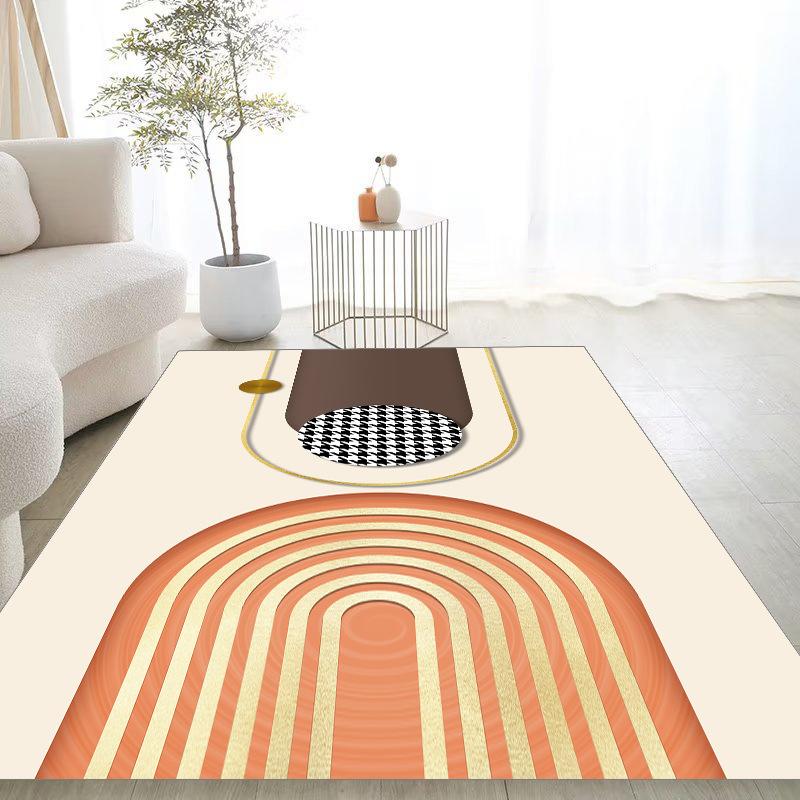 Imitation Cashmere Cream Style Living Room Sofa Coffee Table Rug Winter Thick Bedside Blanket Bedroom Floor Mat