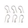 20pcs 17x8mm Brass Matel DIY Earring Hooks Findings Earrings Clasps Earwire Jewelry Making Accessories Supplies