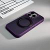 Matte Finish IPhone 17 Pro Max Case With 360 Rotating Magnetic Kickstand Metal-PC Hybrid Heat Dissipation Mesh Design