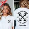 Custom Personal Trainer Shirt Bodybuilding Deadlift Weightlifting Shirt Gift for Gym Lover Pump Cover Lifting Graphic T Shirts
