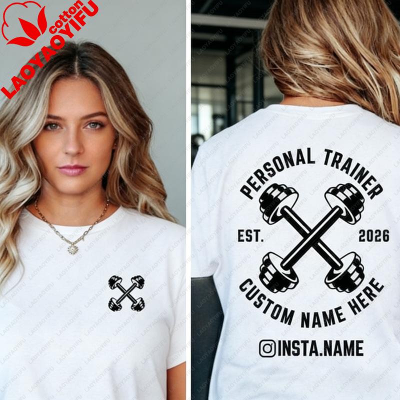 Custom Personal Trainer Shirt Bodybuilding Deadlift Weightlifting Shirt Gift for Gym Lover Pump Cover Lifting Graphic T Shirts