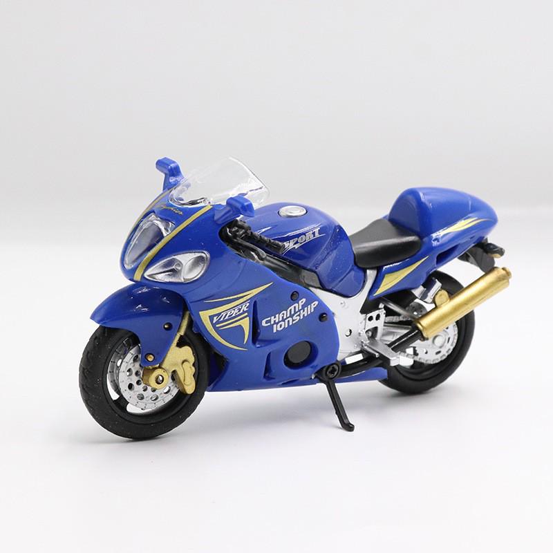 Cross 1:18 Alloy Pull-back Motorcycle Model Toy for Kids - Educational Ornament