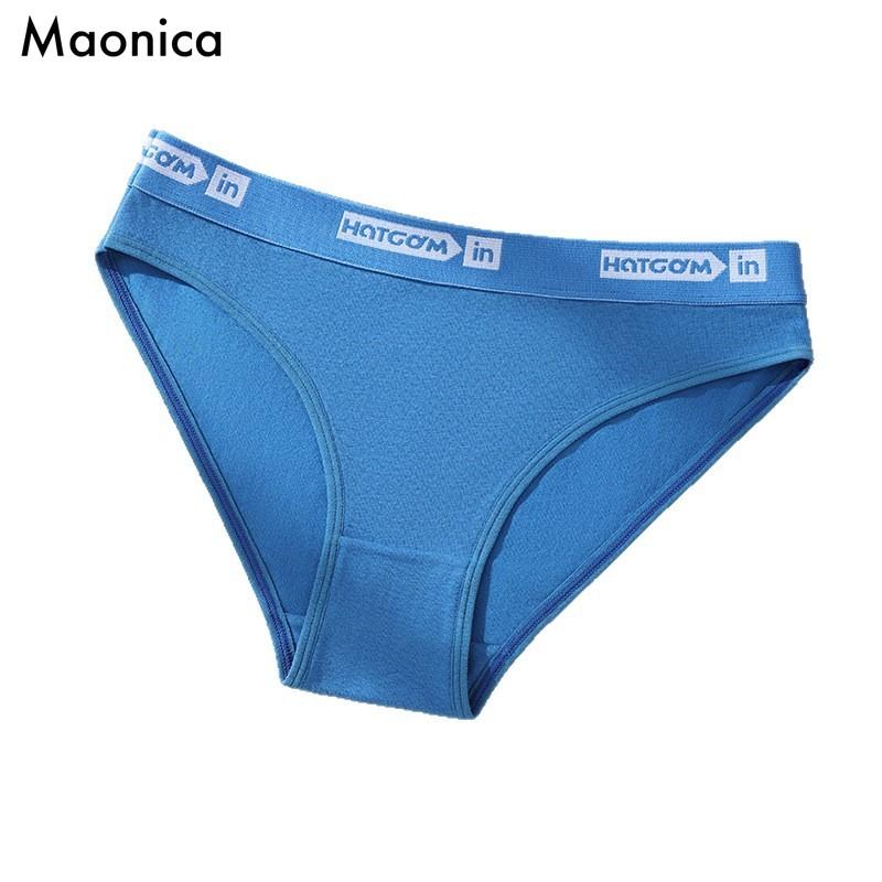 Baumwolle Sommer Neu Macaron Farbe Mädchen Unterwäsche Reine Baumwolle Antibakterieller Schritt Damen Unterwäsche Slips