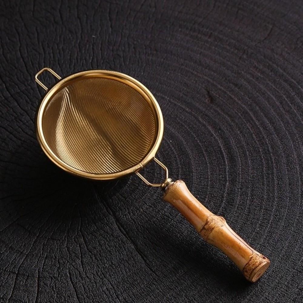 Nový nerezový sítko na matcha Snadno čistitelné Velmi jemné síto Čajové sítko Malé Nerezové Sítka na potraviny do kuchyně