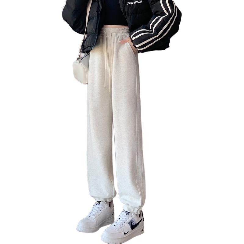 TonLion 2024 Women's Tapered Casual Side-Panel Sweatpants